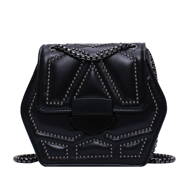 Vintage studs women bag