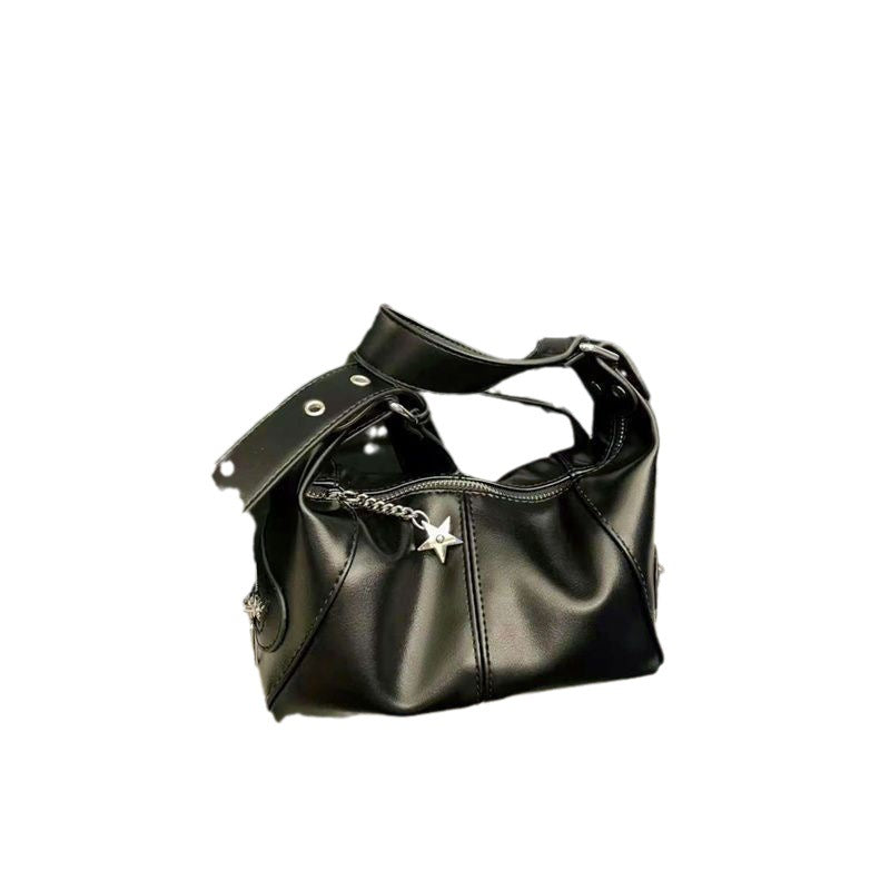 Retro Crossbody Bag New Versatile Fashion Shoulder Bag Stitching